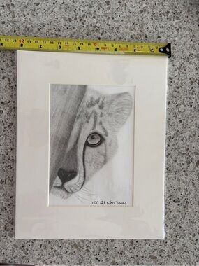 Original Pencil Drawings in White Mat (8x10Mat)